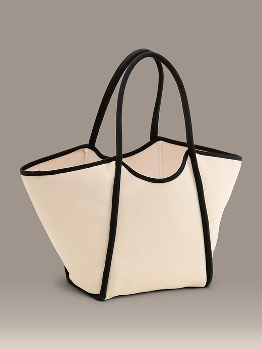 Image number 3 showing, Old Navy x Christopher John Rogers Large Canvas Tote Bag