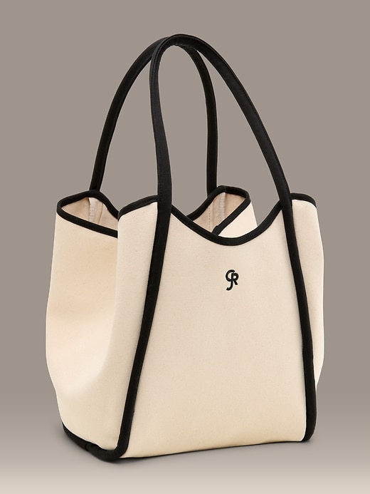 Image number 6 showing, Old Navy x Christopher John Rogers Large Canvas Tote Bag