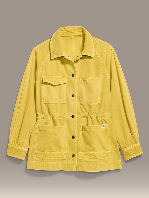 Image number 8 showing, Old Navy x Christopher John Rogers Chore Utility Jean Jacket