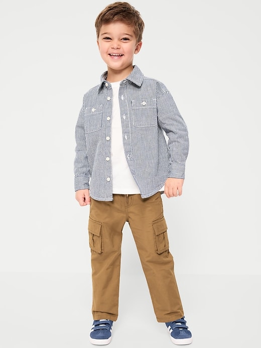 Image number 1 showing, Baggy Cargo Pants for Toddler Boys