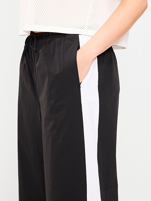 Image number 3 showing, High-Waisted SleekTech Straight-Leg Pants