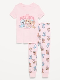 Image number 1 showing, Paw Patrol™ Snug-Fit Graphic Pajama Set for Toddler & Baby