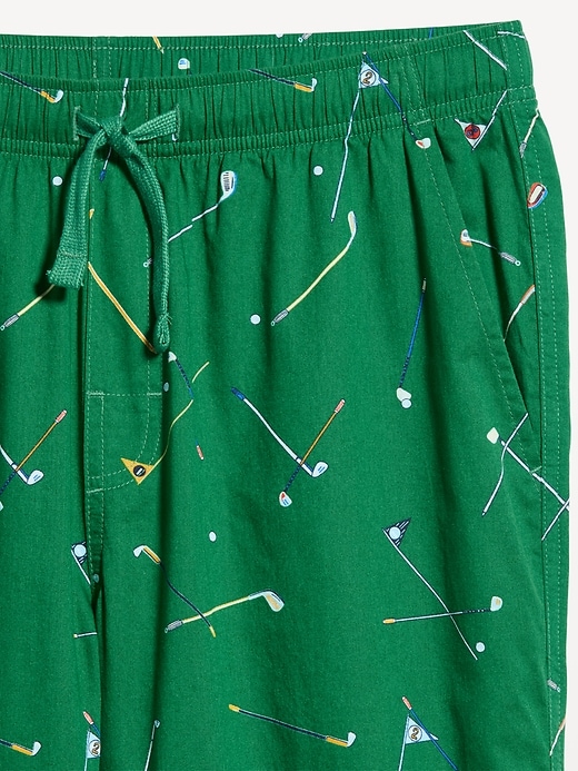 L'image numéro 3 présente Pantalon de pyjama en popeline