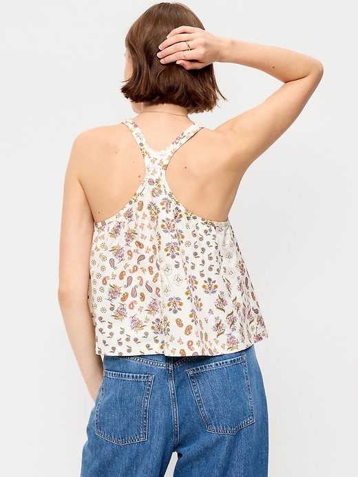 Image number 2 showing, Sleeveless Trapeze Tank Top