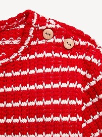 Image number 3 showing, Short-Sleeve Crochet-Knit Top and Shorts Set for Baby