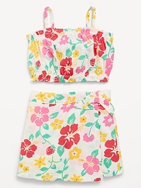 Image number 2 showing, Printed Sleeveless Top and Skort Set for Toddler Girls