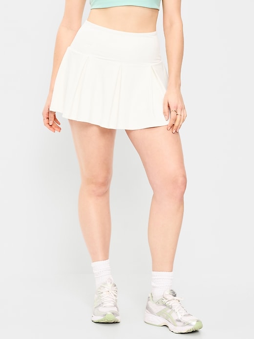 Image number 4 showing, Extra High-Waisted Drop-Waist PowerSoft Skort