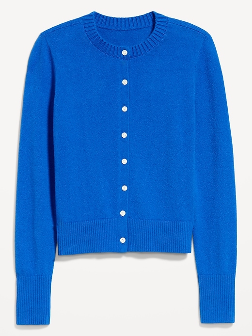 Image number 4 showing, SoSoft Lite Cropped Crew-Neck Cardigan