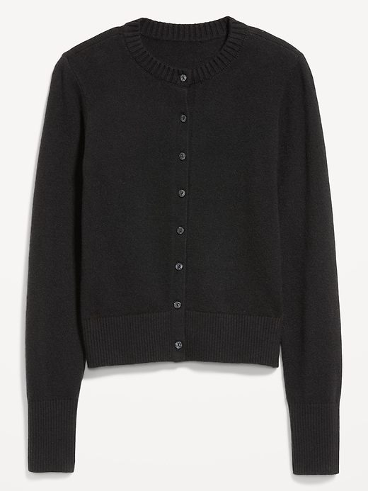 Image number 4 showing, SoSoft Lite Cropped Crew-Neck Cardigan