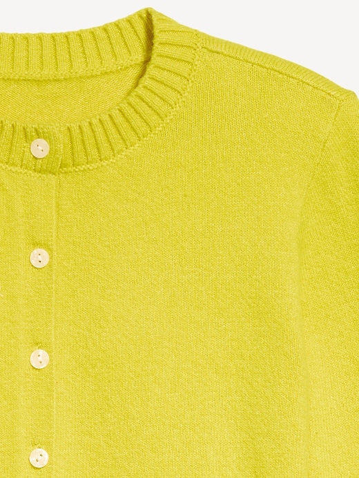 Image number 5 showing, SoSoft Lite Cropped Crew-Neck Cardigan