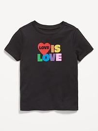 Image number 1 showing, Short-Sleeve Unisex Graphic T-Shirt for Toddler