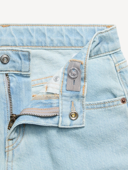 L'image numéro 5 présente Jean coupe très généreuse à jambe large pour fille