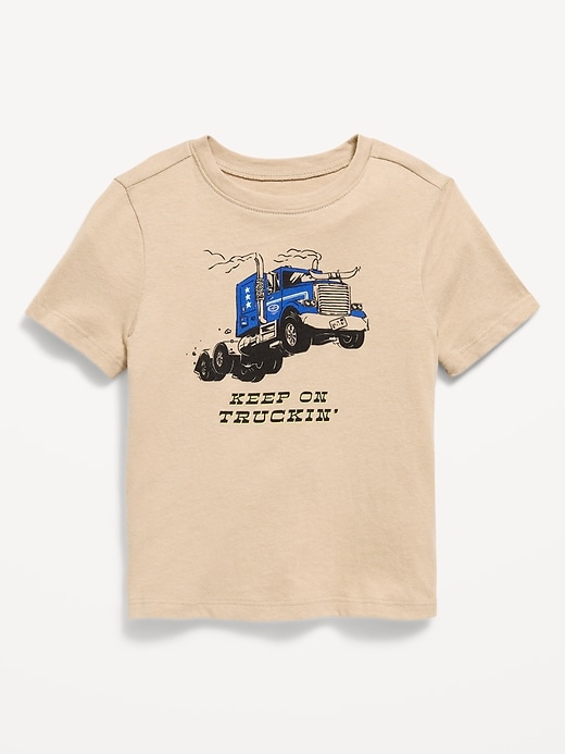 Image number 1 showing, Short-Sleeve Graphic T-Shirt for Toddler Boys
