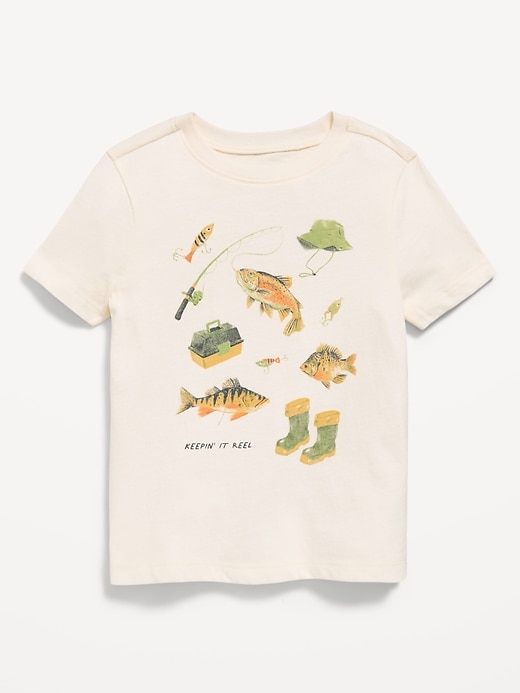 Image number 1 showing, Short-Sleeve Graphic T-Shirt for Toddler Boys