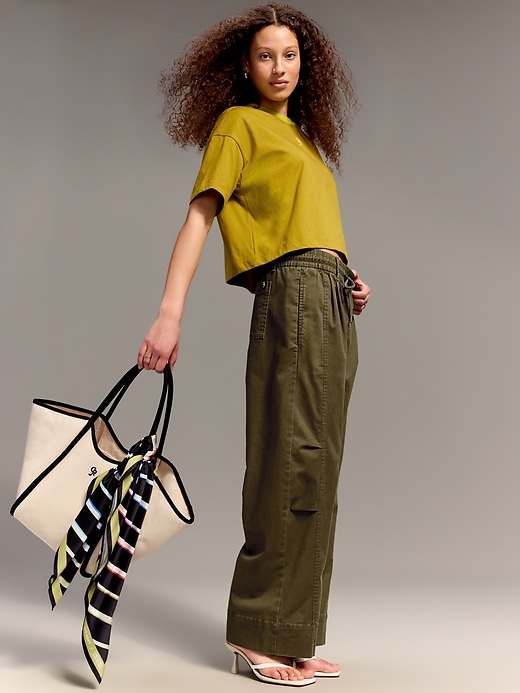 Image number 3 showing, Old Navy x Christopher John Rogers Crop T-Shirt