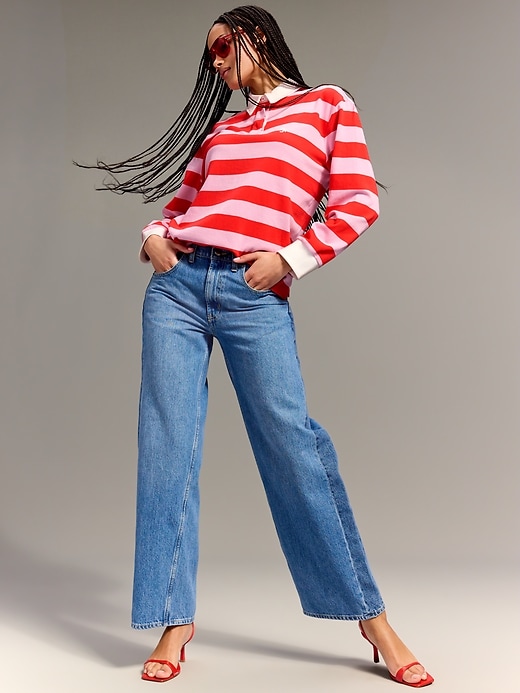 Image number 1 showing, Old Navy x Christopher John Rogers Oversized Rugby Top