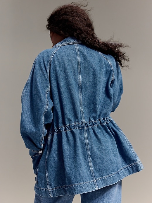 Image number 2 showing, Old Navy x Christopher John Rogers Chore Utility Jean Jacket