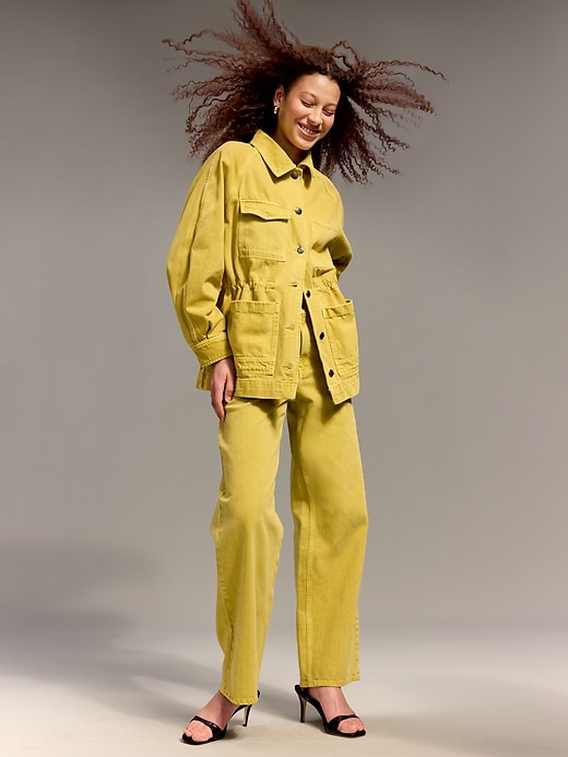 Image number 3 showing, Old Navy x Christopher John Rogers Chore Utility Jean Jacket