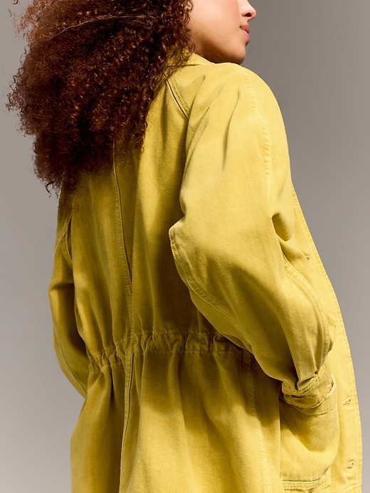 Image number 6 showing, Old Navy x Christopher John Rogers Chore Utility Jean Jacket