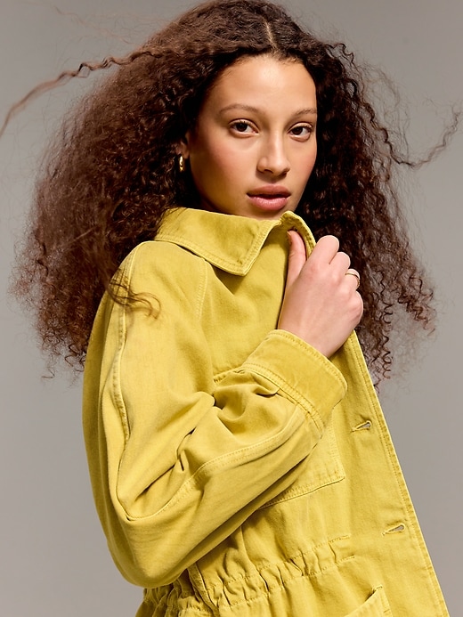 Image number 7 showing, Old Navy x Christopher John Rogers Chore Utility Jean Jacket