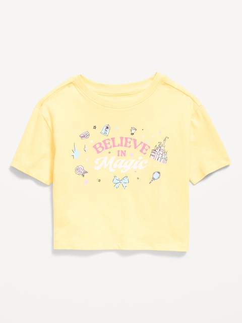 Disney© Princess Oversized Boxy Graphic T-Shirt for Toddler Girls