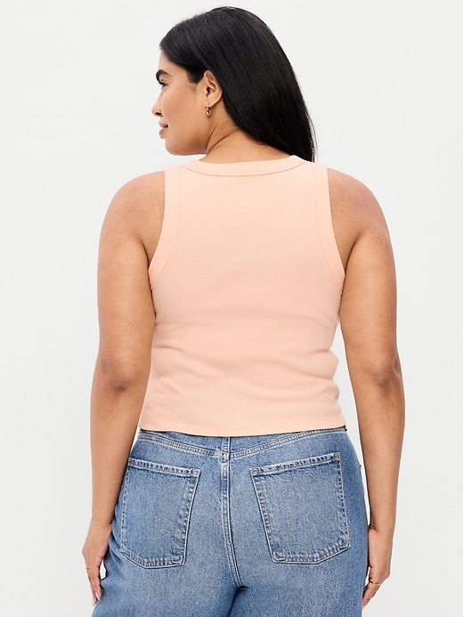 Image number 6 showing, Snug Crop Tank Top