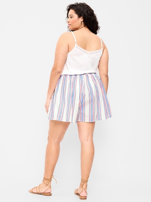 Image number 8 showing, High-Waisted Drapey Skirt Short
