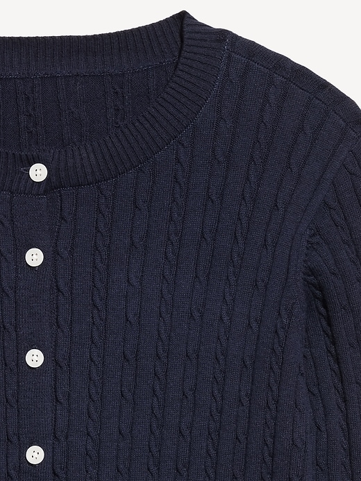 Image number 5 showing, SoSoft Crew-Neck Cardigan Sweater