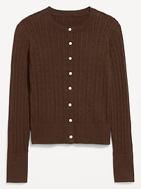 Image number 2 showing, SoSoft Crew-Neck Cardigan Sweater