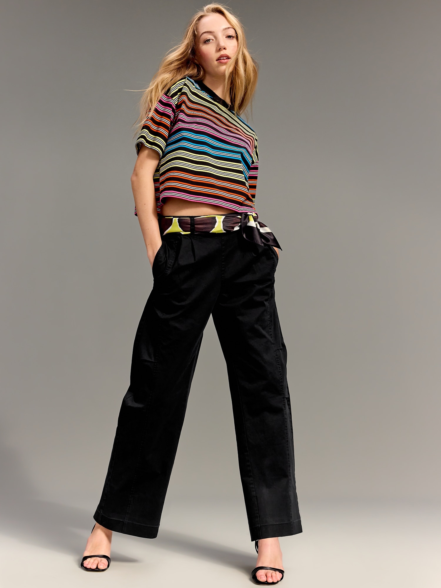 Old Navy x Christopher John Rogers High-Waisted Pull-On Utility Barrel Pants