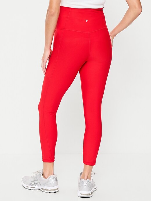 Image number 2 showing, Maternity Full-Panel PowerSoft 7/8 Leggings