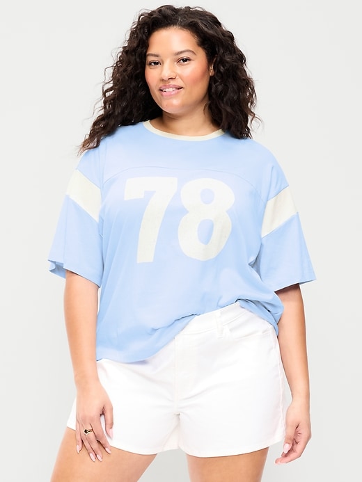 Image number 8 showing, Short-Sleeve Loose Crew-Neck T-Shirt