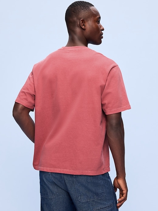 Image number 2 showing, Old Navy x Marvel Spider-Man Boxy Heavyweight Graphic T-Shirt for Men