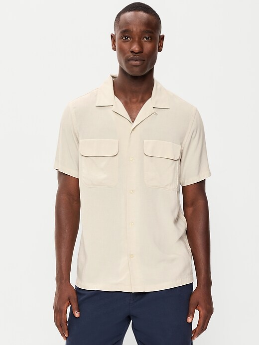 Image number 1 showing, Short-Sleeve Camp Shirt