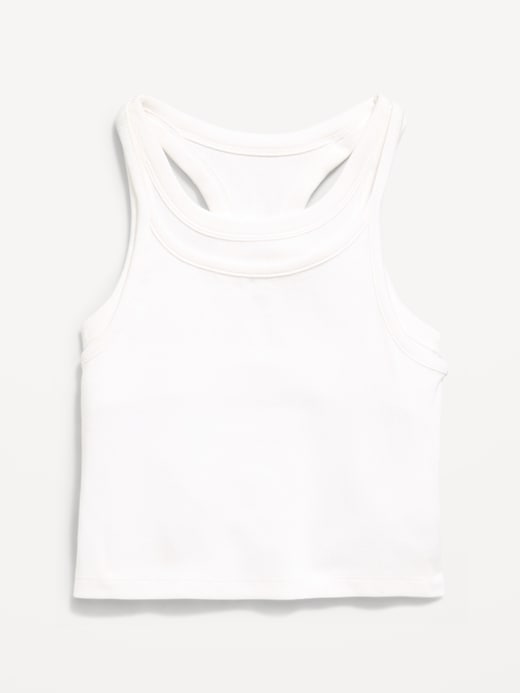 Image number 3 showing, 2-In-1 Ribbed Tank Top for Girls