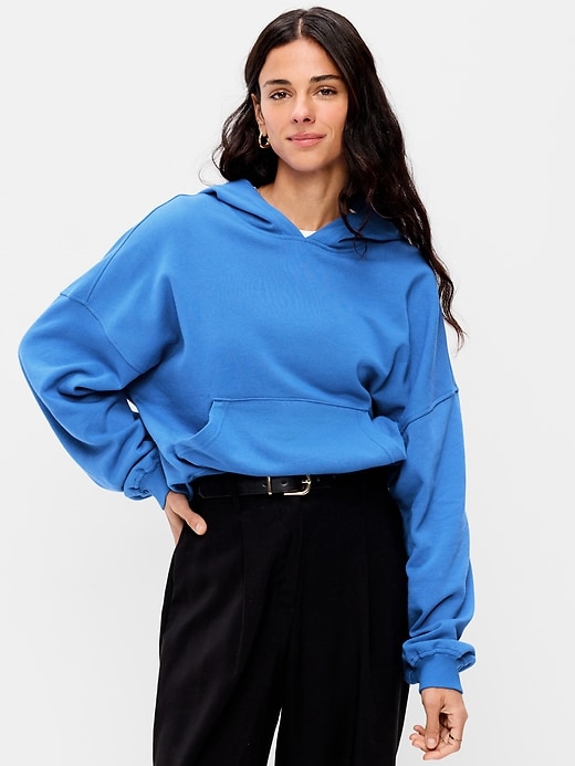 Image number 1 showing, Old Navy x The Devil Wears Prada SoComfy Oversized Pullover Hoodie