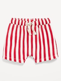 Image number 1 showing, French Terry Striped Unisex Shorts for Baby