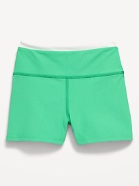 Image number 4 showing, PowerSoft High-Waisted Shorts for Girls