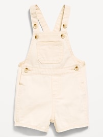Image number 1 showing, Chambray Shortalls for Baby