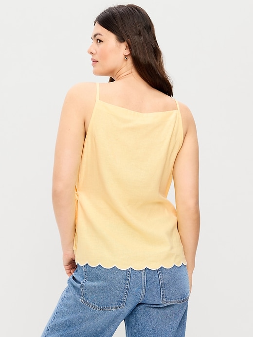 Image number 6 showing, Apron Side-Tie Tank Top