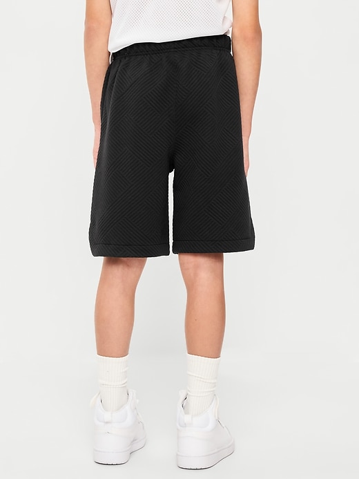 Image number 2 showing, Dynamic Fleece Textured Basketball Shorts for Boys