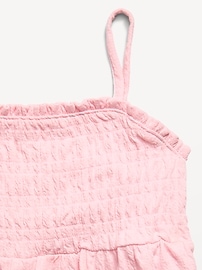 Image number 4 showing, Sleeveless Textured Smocked Top for Girls