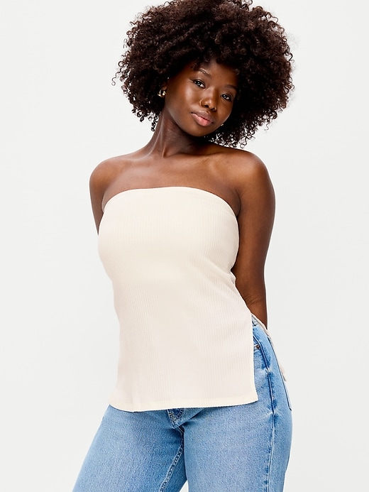L'image numéro 5 présente Bustier asymétrique
