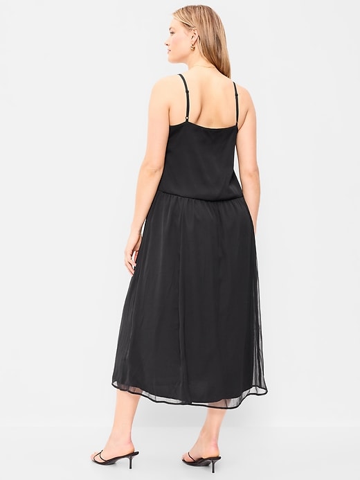 Image number 7 showing, Chiffon Drop-Waist Maxi Dress