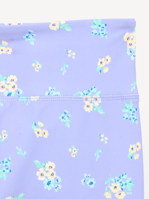 Image number 6 showing, High-Waisted PowerSoft 7/8 Leggings for Girls