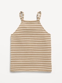 Image number 2 showing, Sleeveless Jacquard Knit Top for Girls