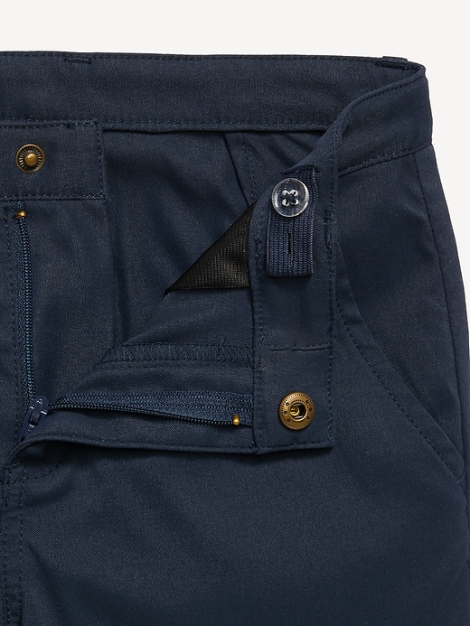 Image number 5 showing, Uniform Straight Leg Tech Pants for Boys