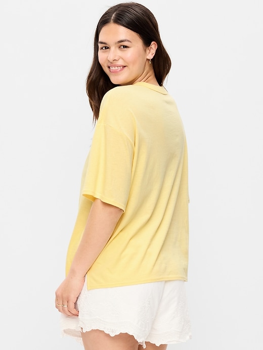 Image number 7 showing, Short-Sleeve Loose Graphic T-Shirt