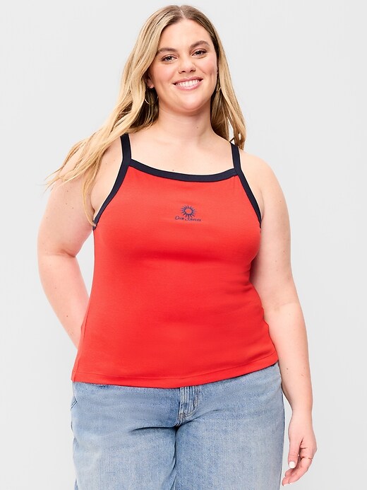 Image number 6 showing, Sleeveless Snug Apron Tank Top