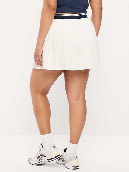 Image number 3 showing, Extra High-Waisted Micro-Pleated Skort